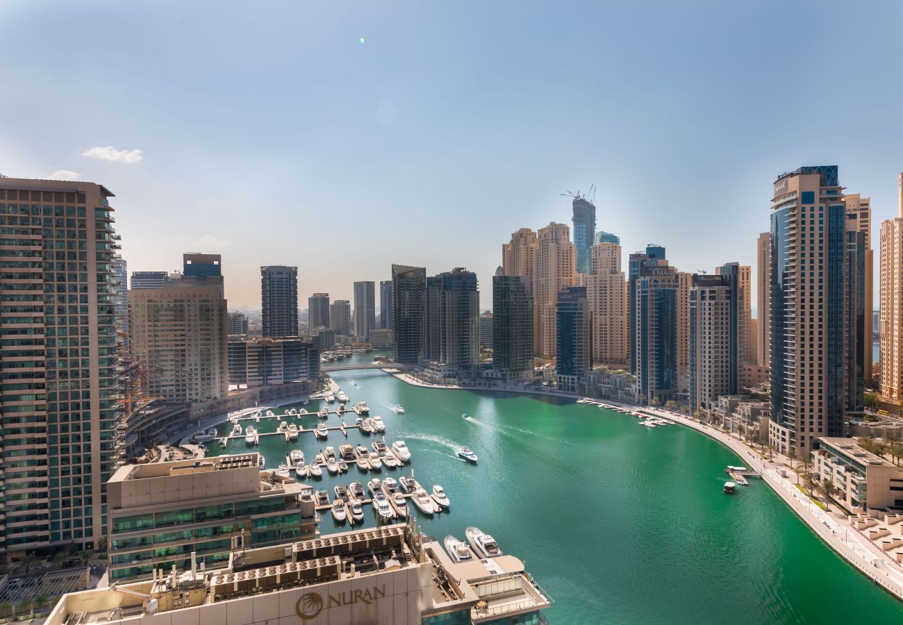 Apartment in Dubai - Big, Bright, Luxury Marina View Apt near Beach