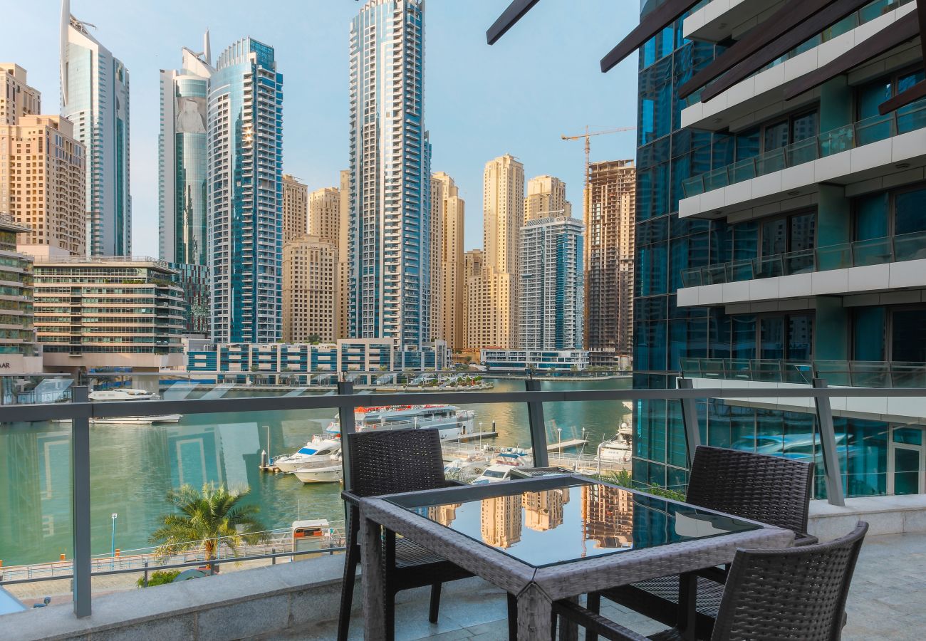 Apartment in Dubai - Big, Bright, Luxury Marina View Apt near Beach