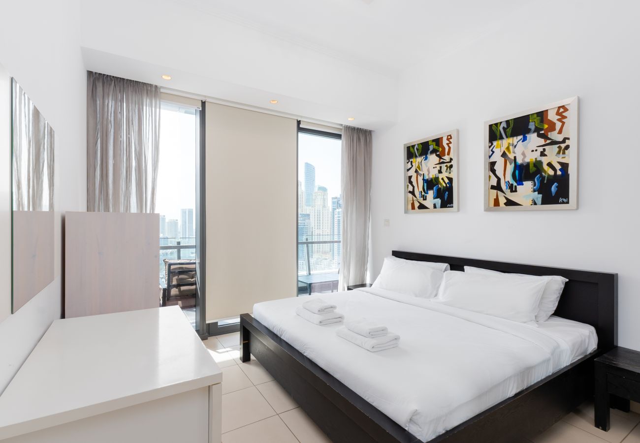 Apartment in Dubai - Big, Bright, Luxury Marina View Apt near Beach