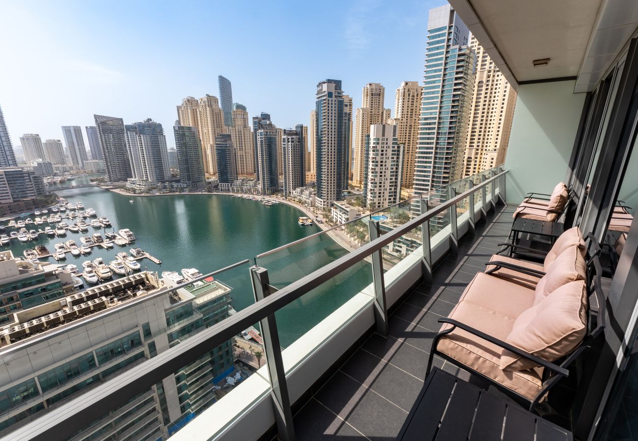Apartment in Dubai - Big, Bright, Luxury Marina View Apt near Beach
