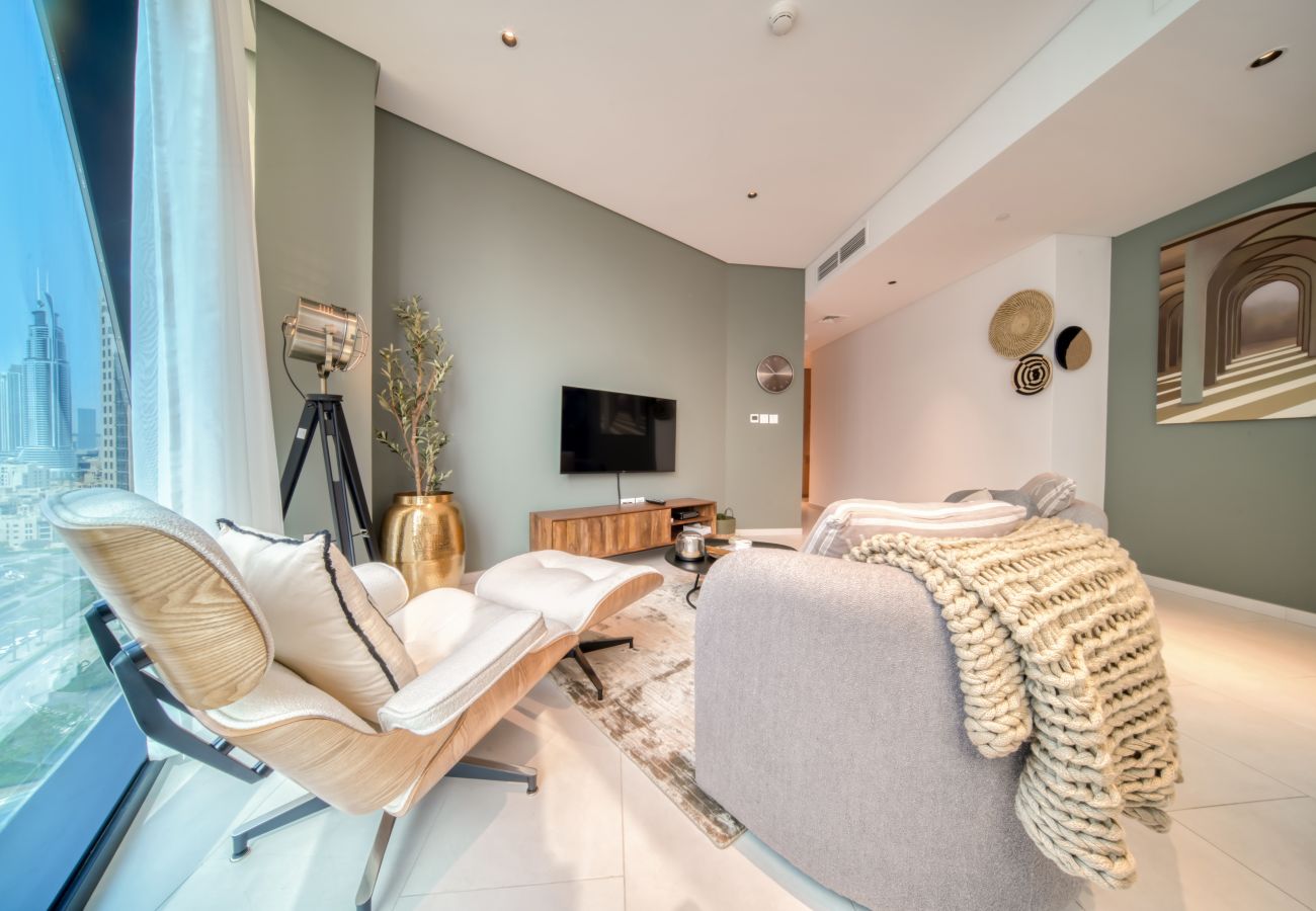 Apartment in Dubai - Exclusively Designed 1BR w/ Dubai Canal View 