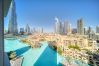 Apartment in Dubai - Urban Chic Downtown Apt w/ Dubai Fountain Views