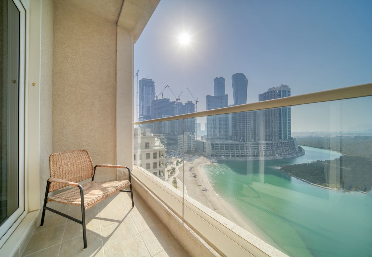 Apartment in Abu Dhabi - Reem Island Beach Escape w/ Stellar Balcony Views