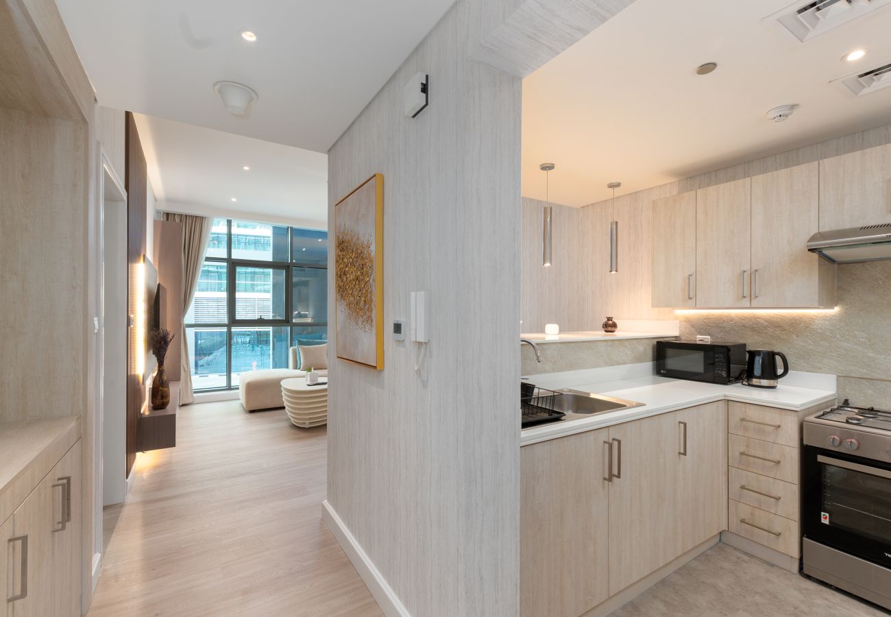 Apartment in Dubai - Prestigious 1BR Escape at The Palm