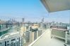 Apartment in Dubai -  Elegant 2BR w/ Breathtaking Marina Balcony