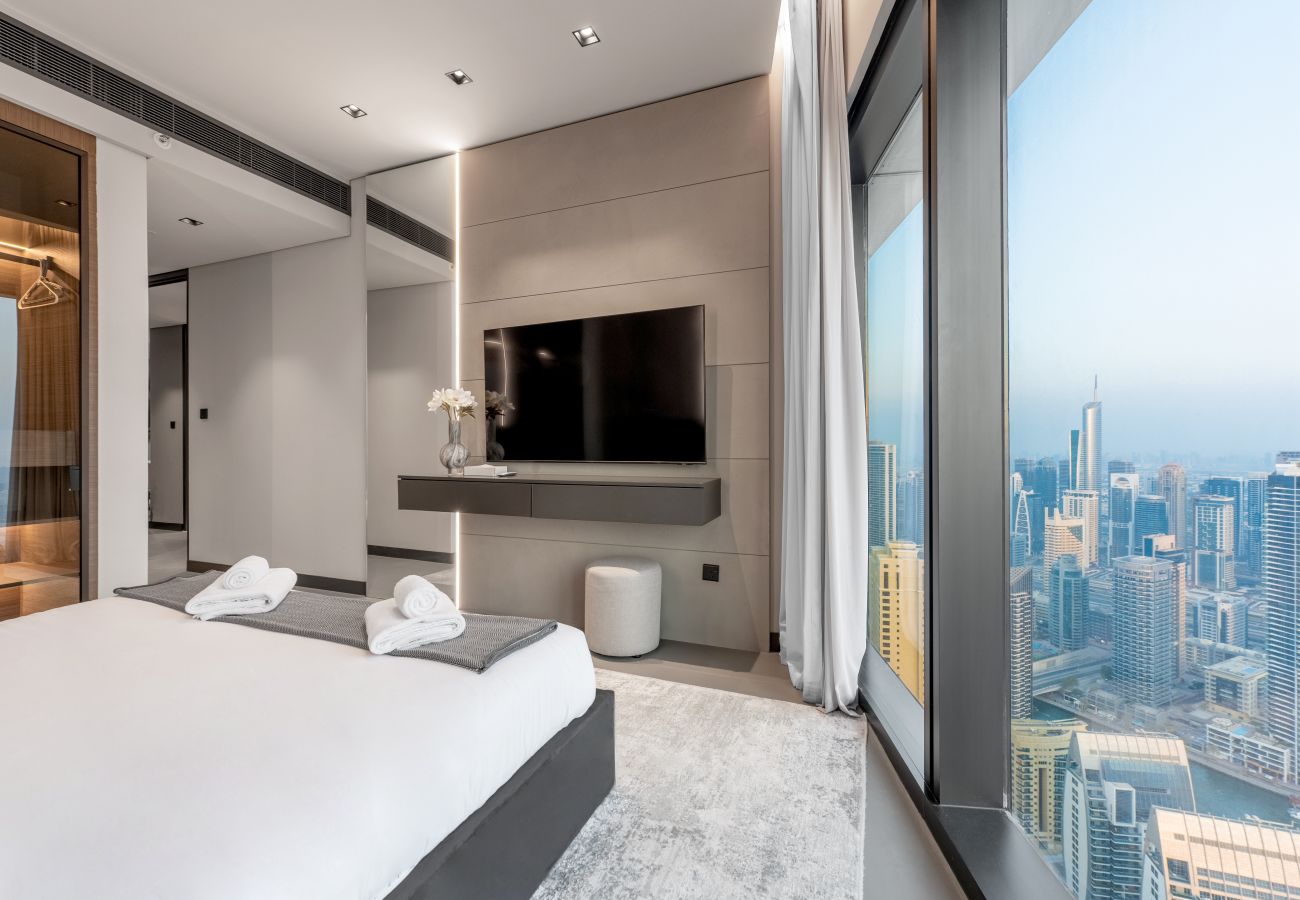 Apartment in Dubai - Modern 4BR+M w/ Beach Access at Address JBR