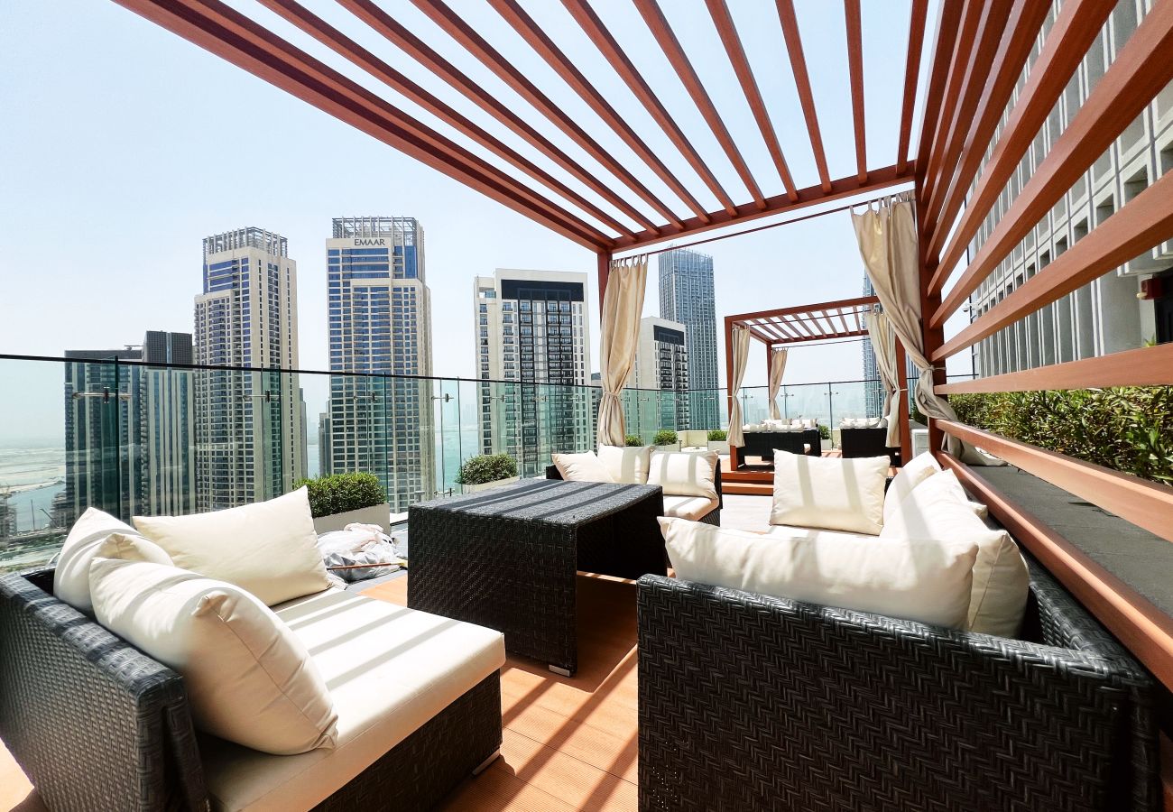 Apartment in Dubai - Homey Park View 2BR in Dubai Creek Harbour