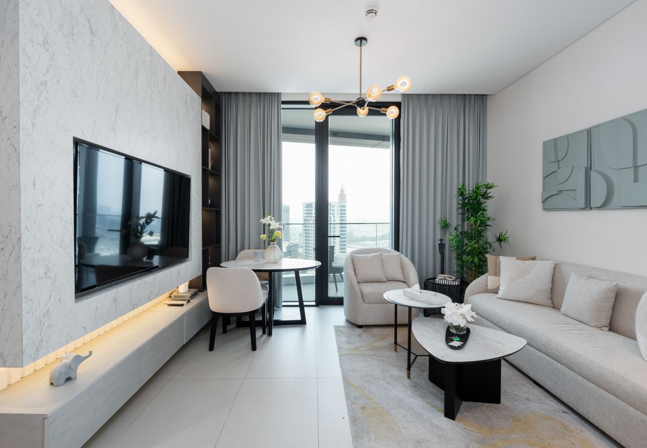 Apartment in Dubai - Chic Minimalist 1BR in Address JBR