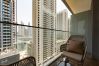 Apartment in Dubai - Contemporary 1BR w/ Dubai Marina Glimpse