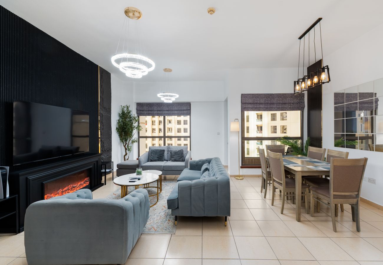 Apartment in Dubai - Cozy 3BR Space at JBR, Beach Nearby