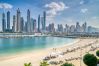 Apartment in Dubai - Stylish Emaar Beachfront 2BR w/ Beach Access