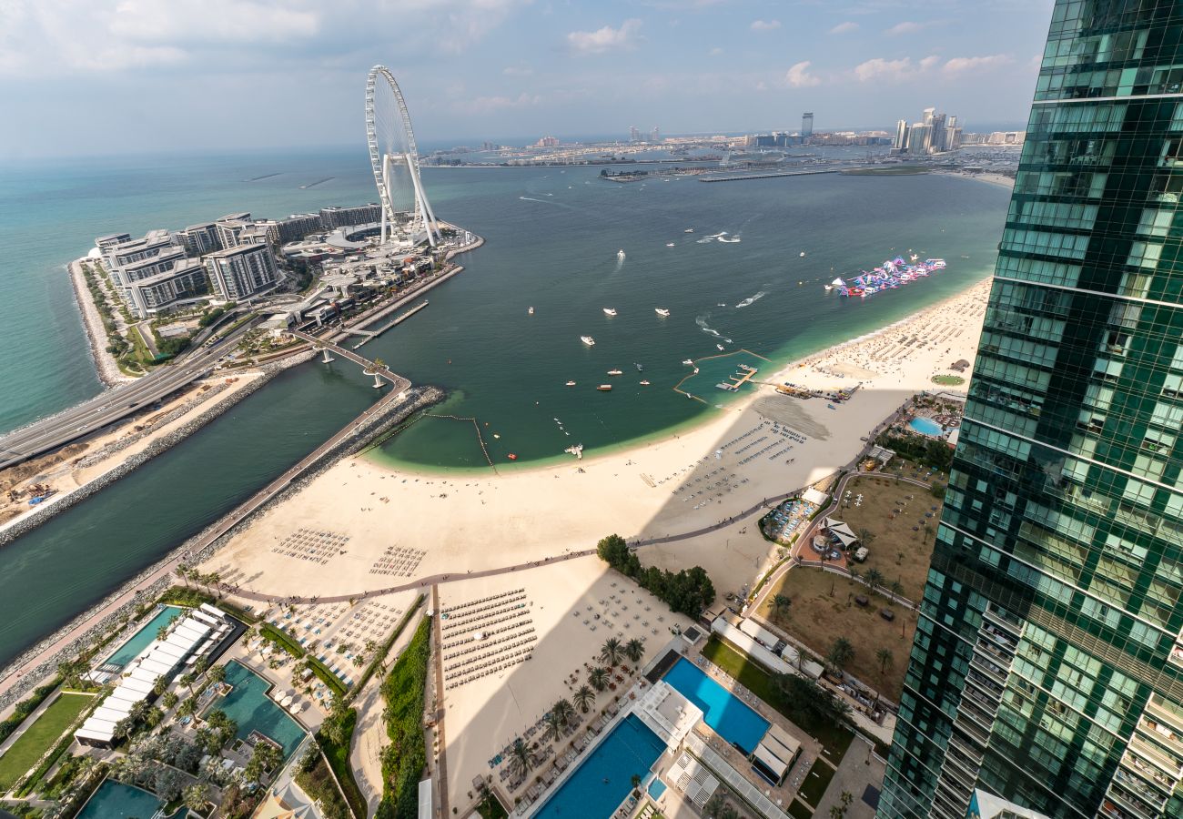 Apartment in Dubai - Luxe Address JBR 3BR+Maid w/ Beach Access