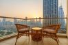 Apartment in Dubai - Chic 2BR Downtown Haven w/ Balcony & City Views