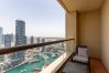 Apartment in Dubai - Chic JBR 2BR w/ Pool and Gym, Marina Views