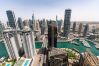 Apartment in Dubai - Sleek JBR 2BR w/ Pool and Gym, Marina Views	
