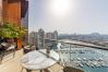 Apartment in Dubai - 4BR+Maid Palm Penthouse w/ Atlantis Views & Beach Access	