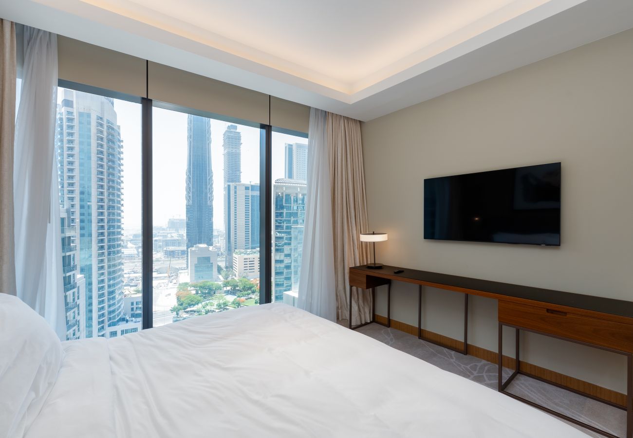 Apartment in Dubai - Address Dubai Opera 2BR | Walk to Mall, Burj Khalifa & Opera	