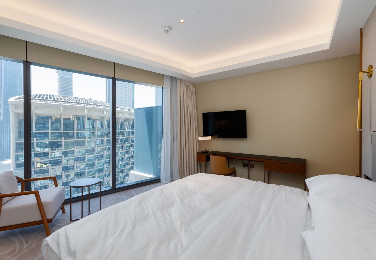 Apartment in Dubai - 2BR Address Dubai Opera | Walk to Mall, Burj Khalifa & Opera	