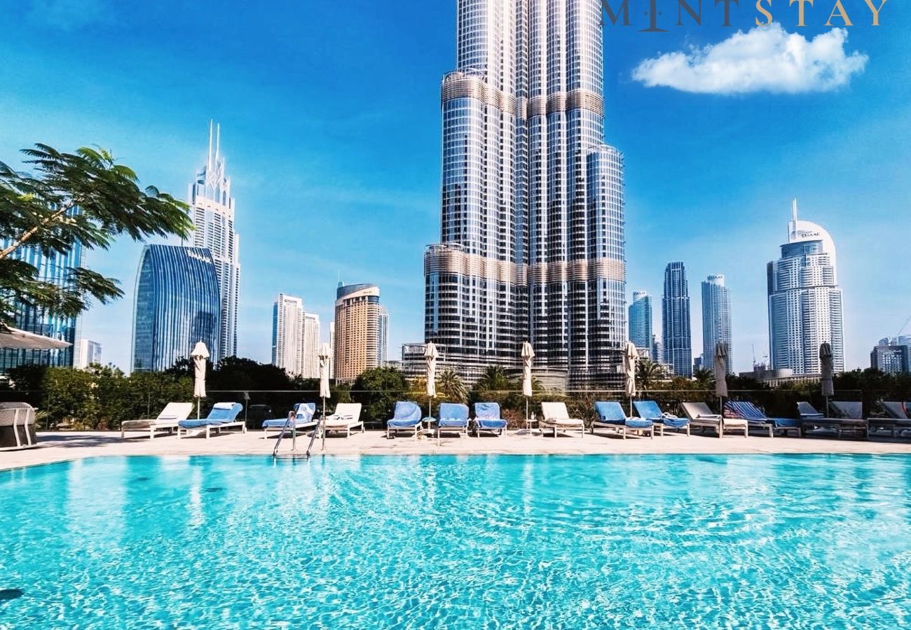 Apartment in Dubai - 2BR Address Dubai Opera | Walk to Mall, Burj Khalifa & Opera	