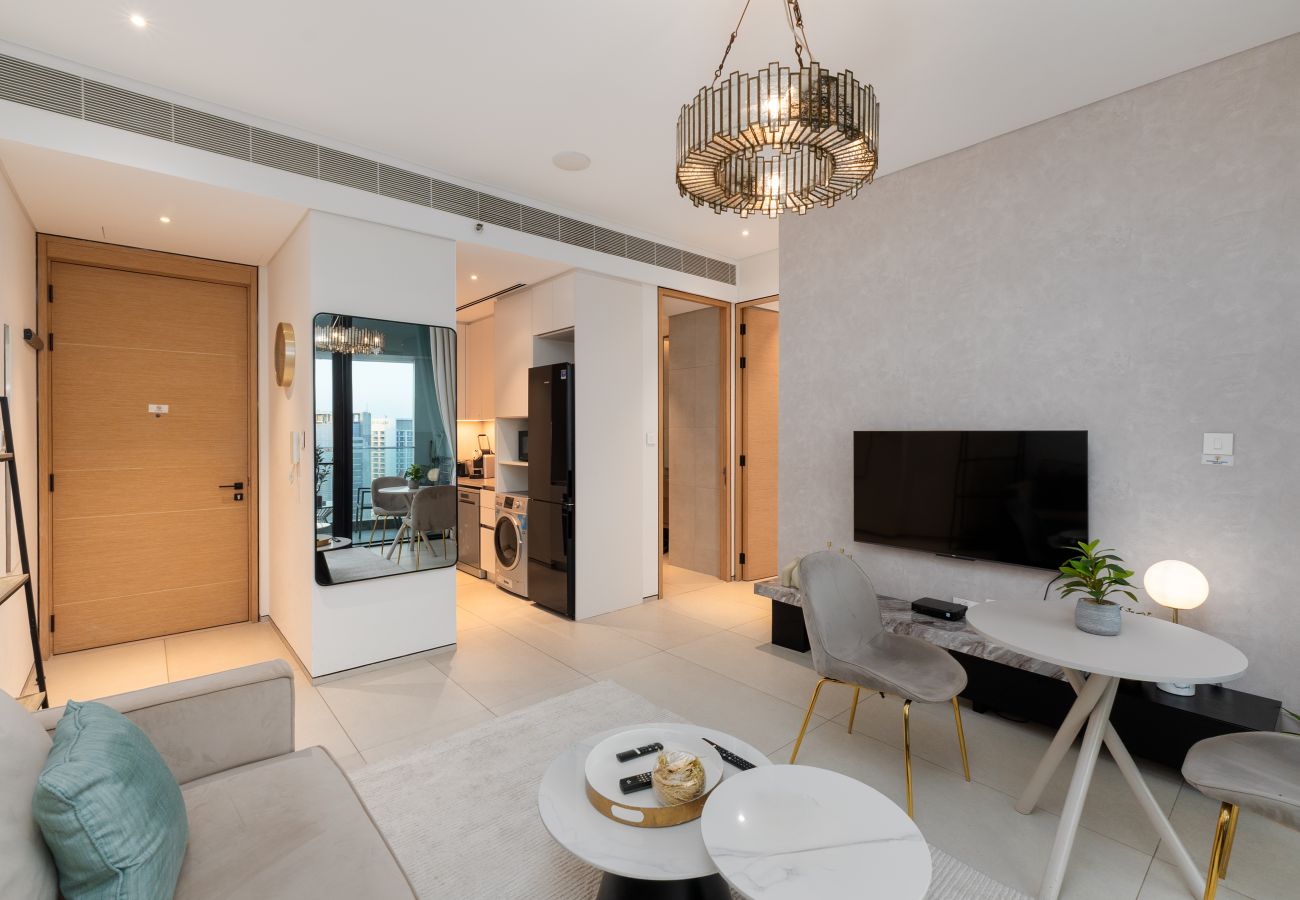 Apartment in Dubai - Modern 1BR w/ Marina View Balcony at Address JBR