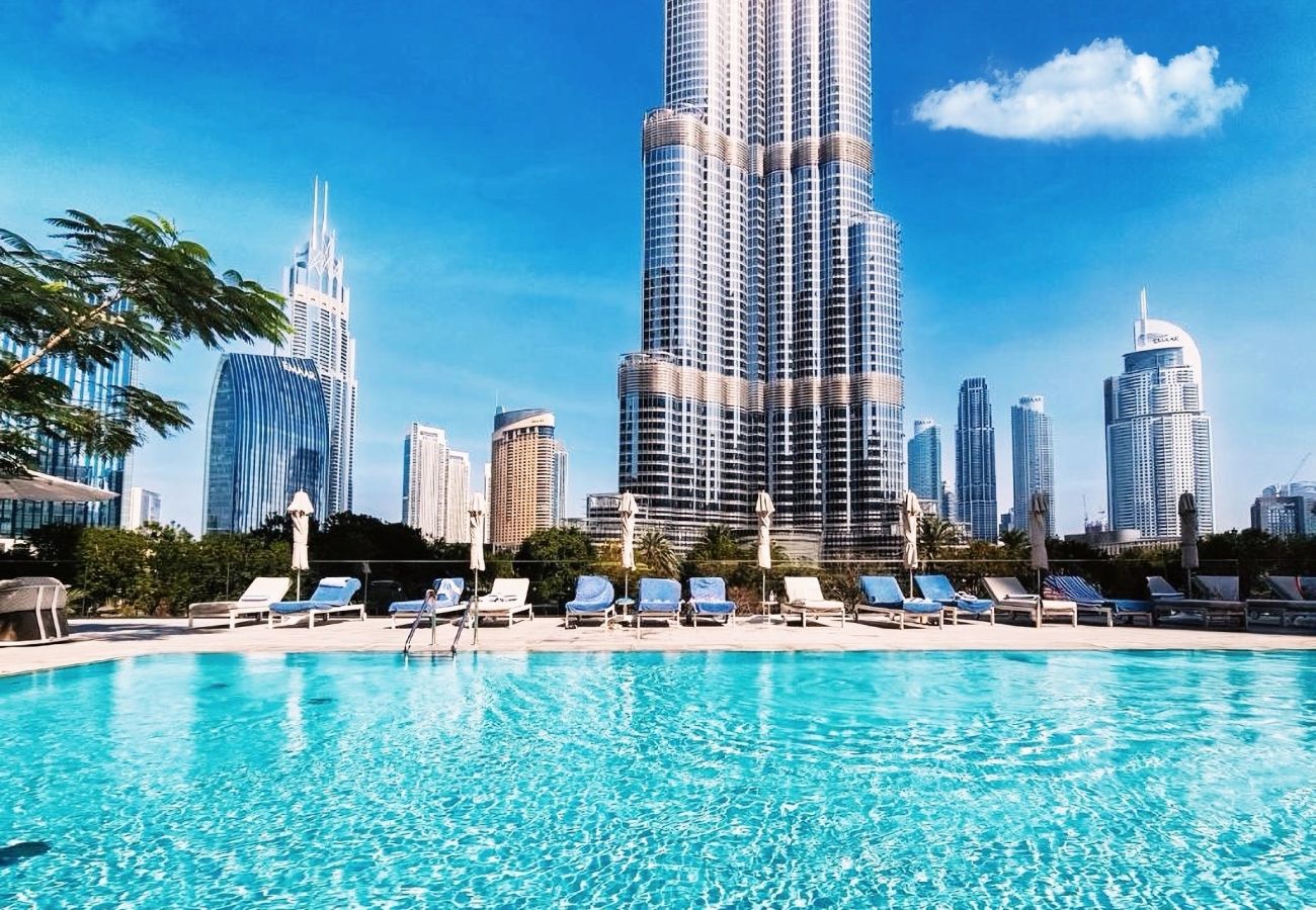 Apartment in Dubai - Elite 2BR Address Opera | Burj Khalifa View