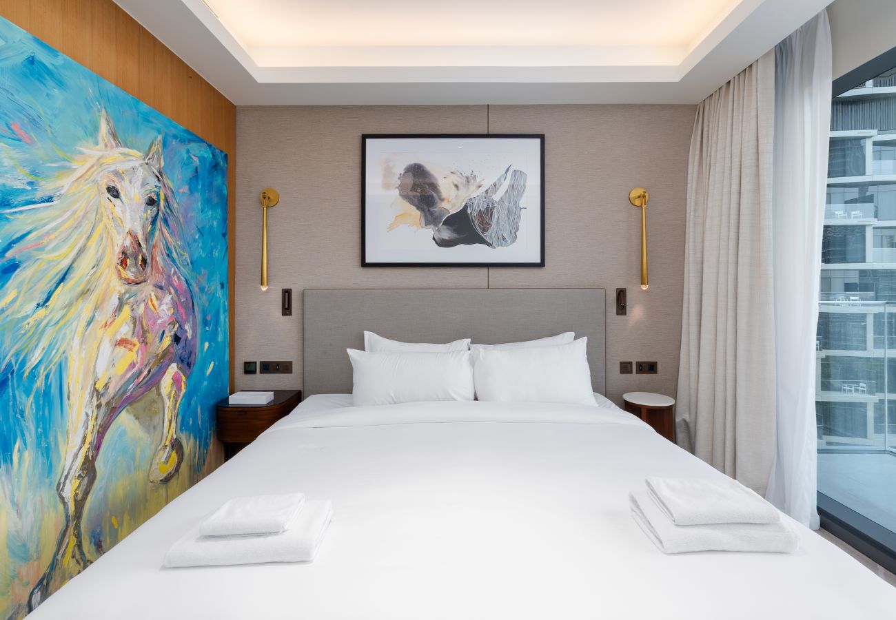 Apartment in Dubai - Elite 2BR Address Opera | Burj Khalifa View