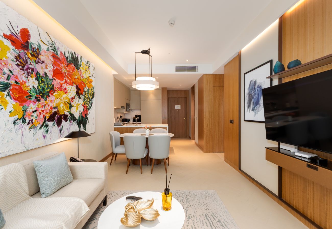 Apartment in Dubai - Elite 2BR Address Opera | Burj Khalifa View