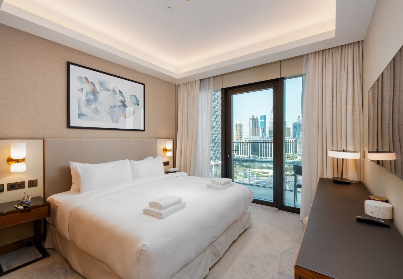 Apartment in Dubai - Elite 2BR Address Opera | Burj Khalifa View