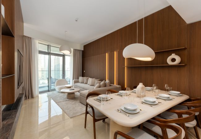 Apartment in Dubai - 4BR Downtown Dream w/ Iconic Burj View