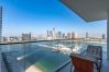 Apartment in Dubai - Modern Beachfront 3BR Apt | Near Marina & JBR 