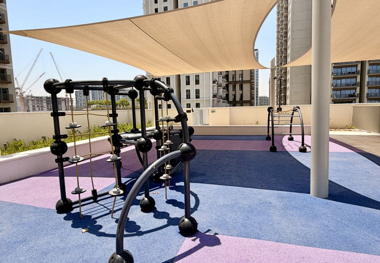Apartment in Dubai - Boho-Chic 1BR w/ Pool | Dubai Hills