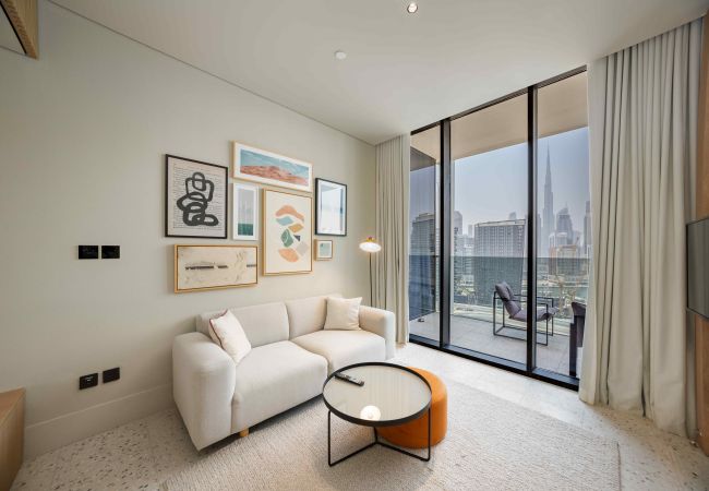 Studio in Dubai - Chic City Studio in Upside w/ Burj View