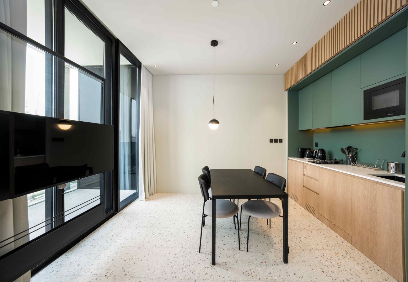 Studio in Dubai - Chic City Studio in Upside w/ Burj View