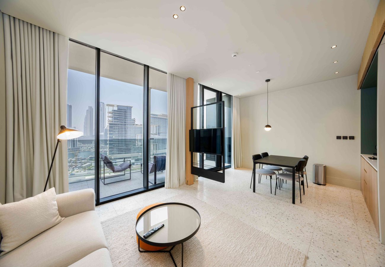 Studio in Dubai - Chic City Studio in Upside w/ Burj View