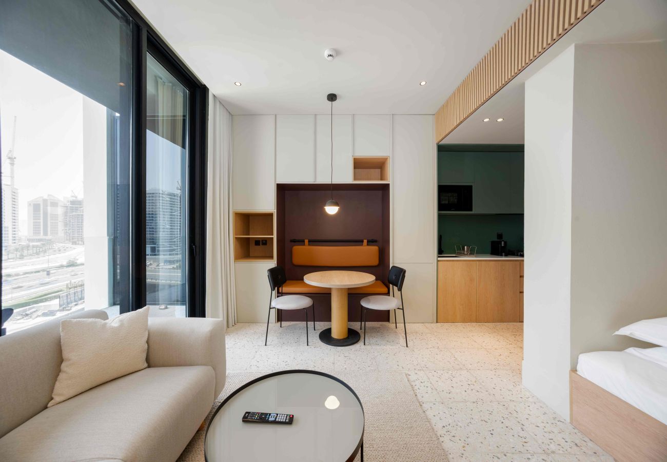 Studio in Dubai - Modern Upside Studio w/ Skyline View