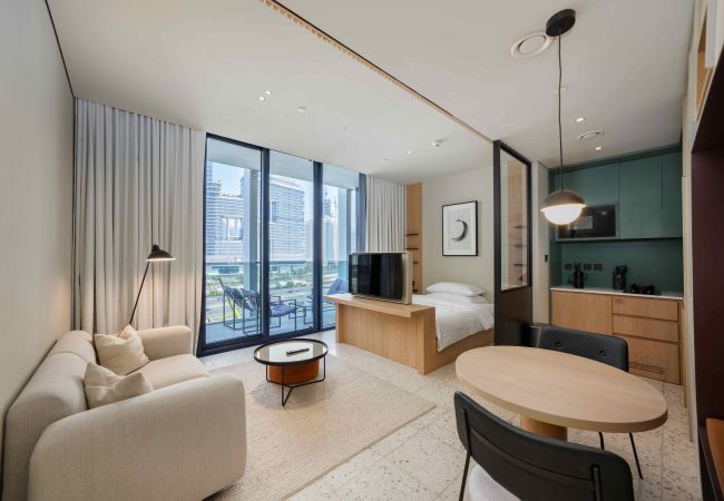 Studio in Dubai - Prime Business Bay Studio | Burj View