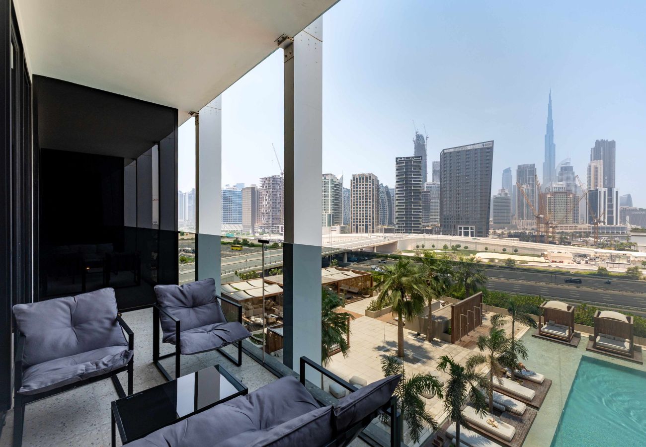 Studio in Dubai - Prime Business Bay Studio | Burj View