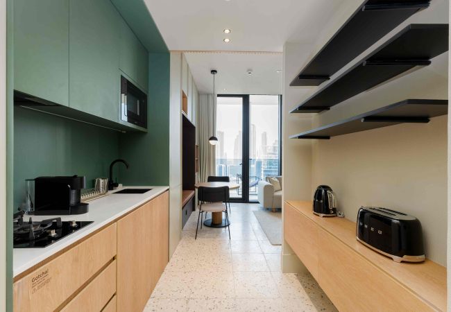 Studio in Dubai - Contemporary Studio w/ Burj View