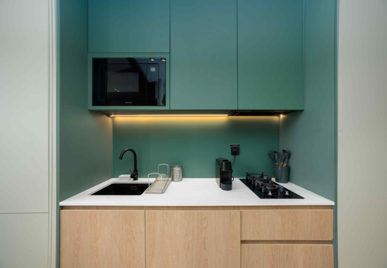 Studio in Dubai - Relaxed Studio in Upside w/ Burj View