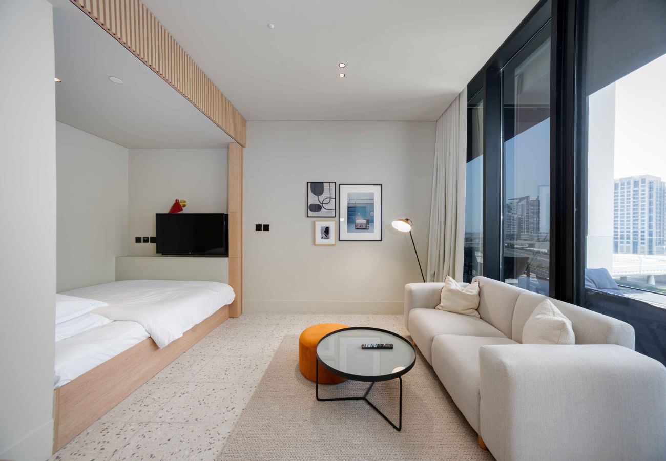 Studio in Dubai - Relaxed Studio in Upside w/ Burj View