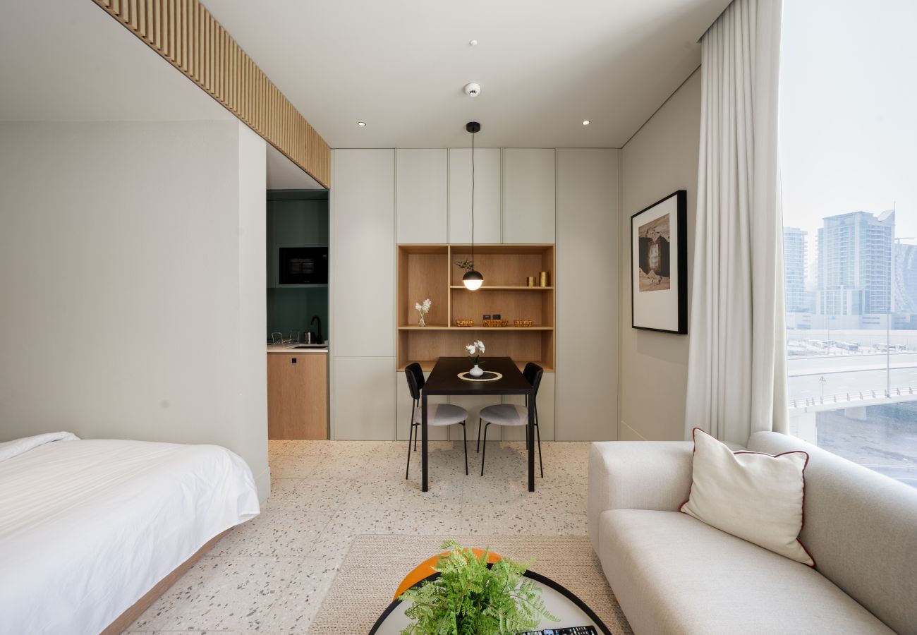 Studio in Dubai - Chic Studio in Upside Living | Burj Khalifa View