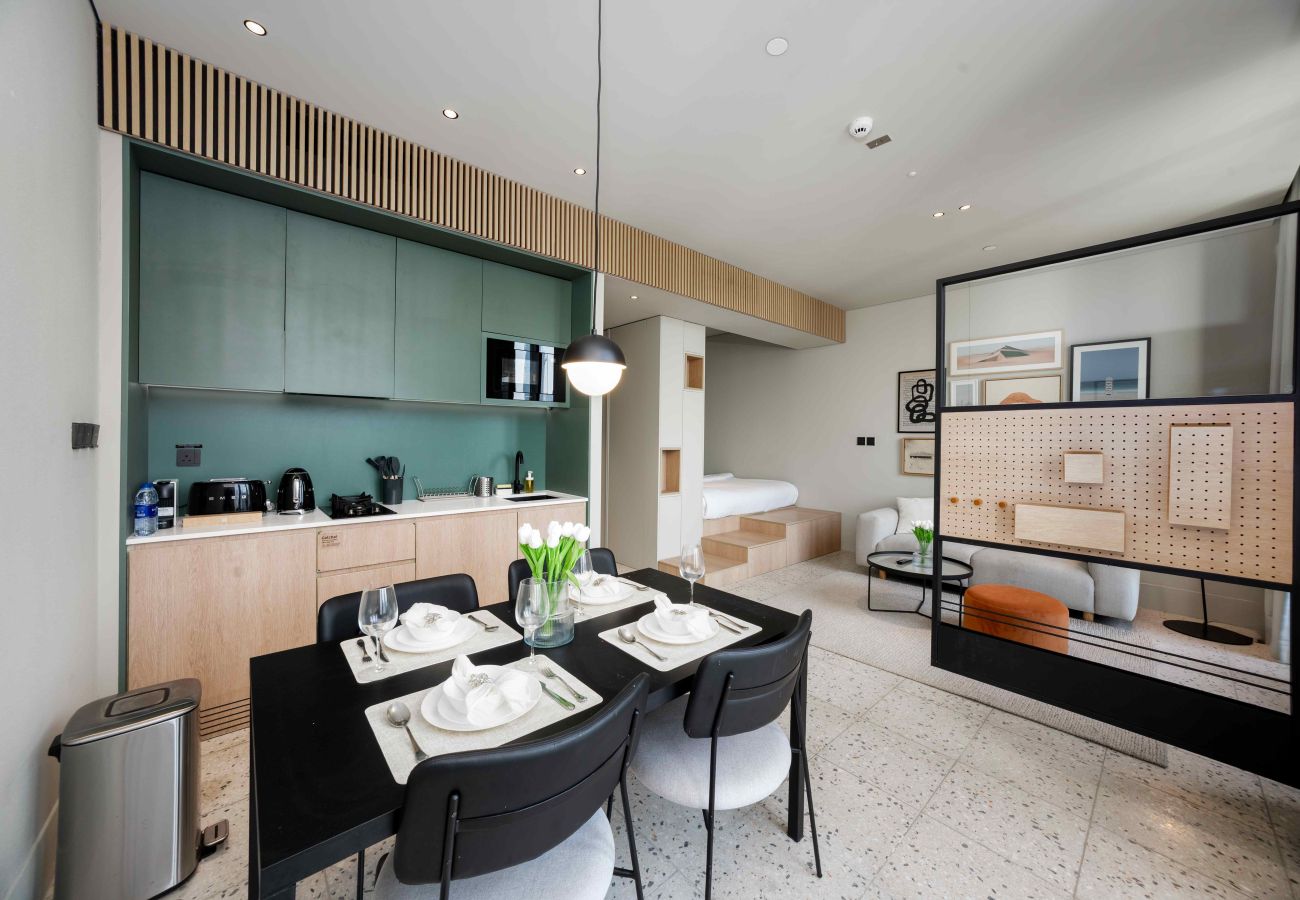 Studio in Dubai - Studio with Balcony in Upside | Burj Khalifa View