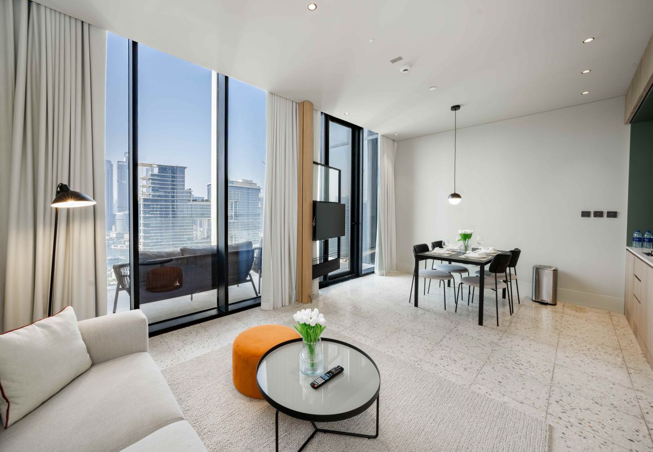 Studio in Dubai - Studio with Balcony in Upside | Burj Khalifa View