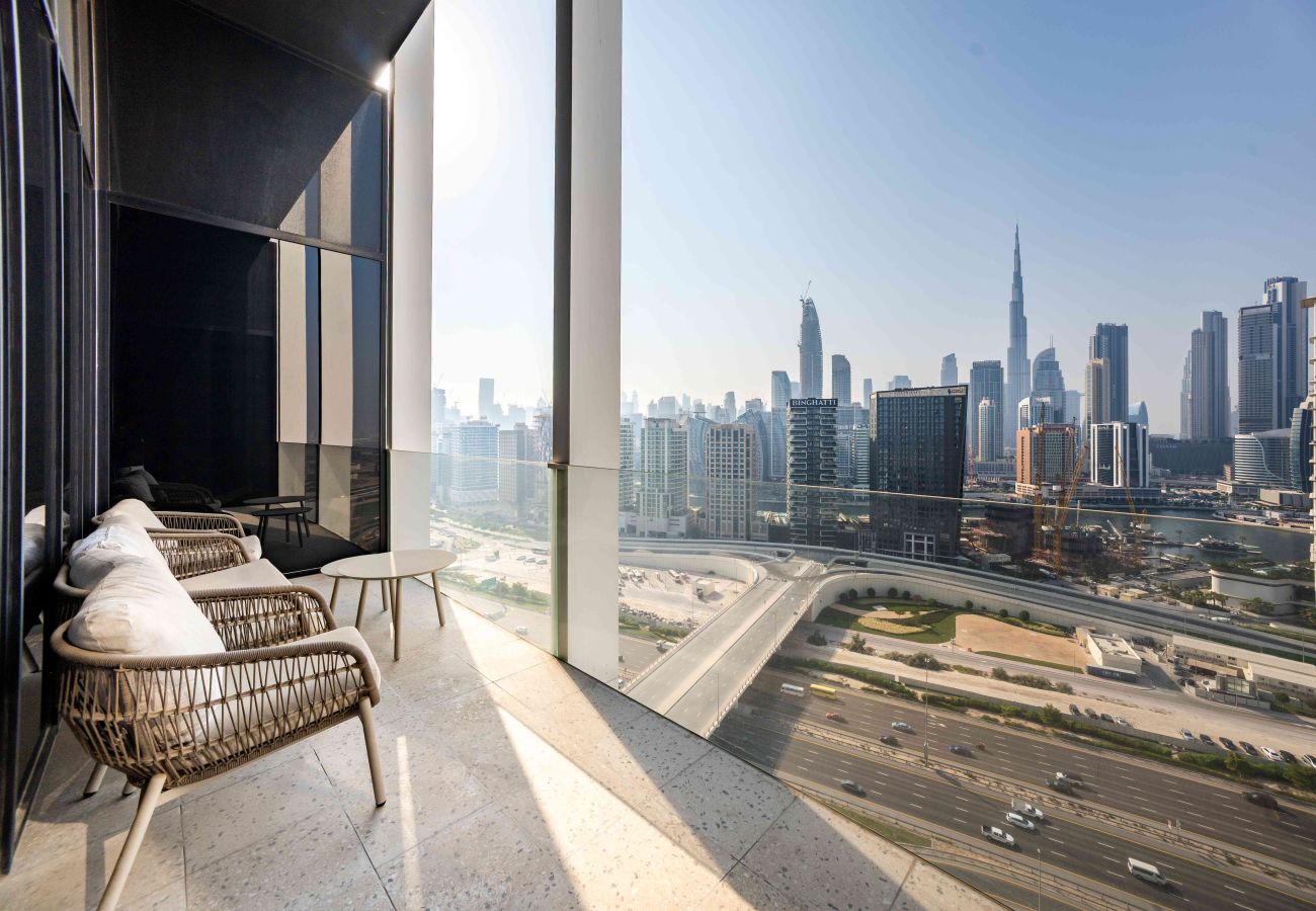 Studio in Dubai - Studio with Balcony in Upside | Burj Khalifa View