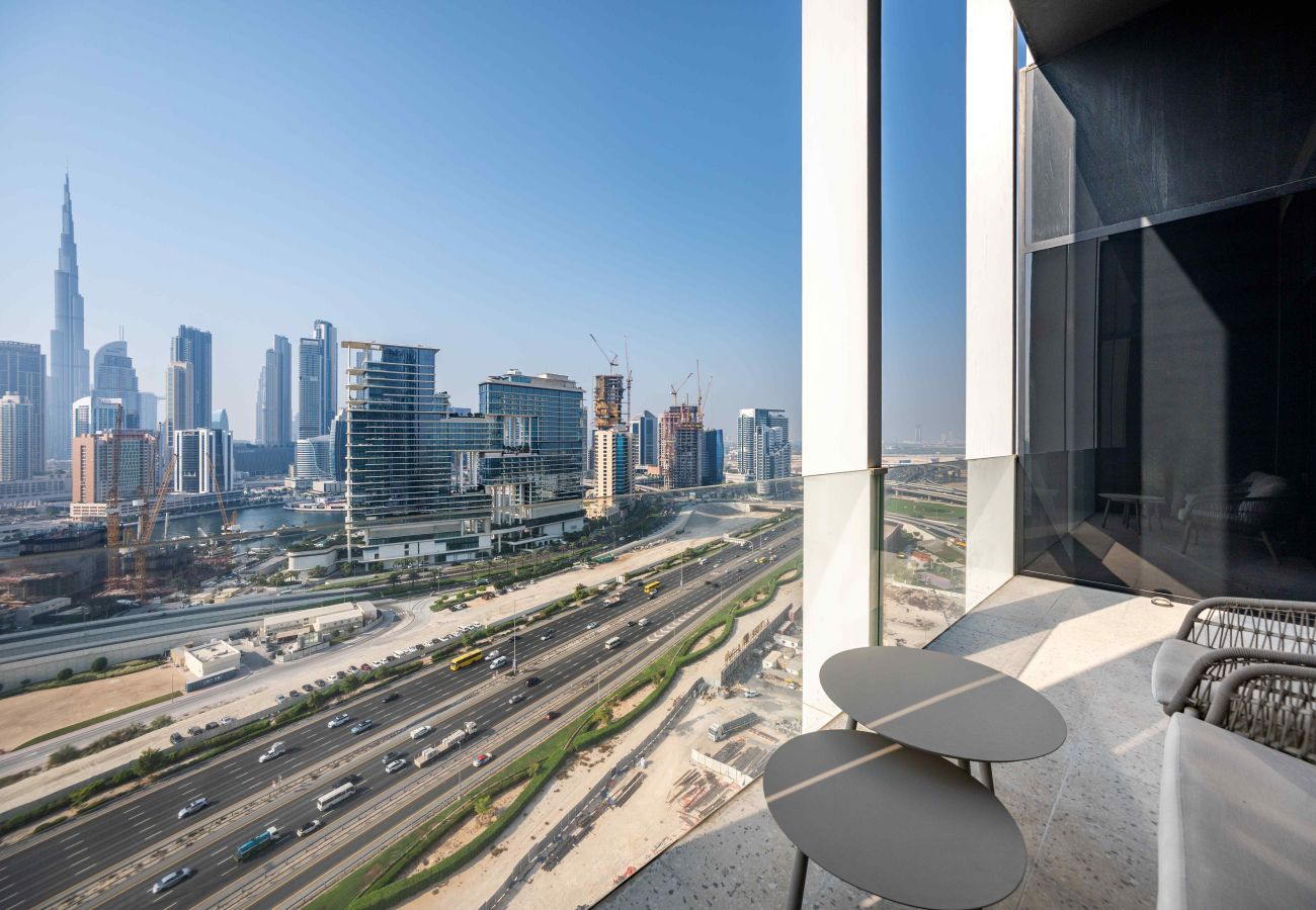 Studio in Dubai - Studio with Balcony in Upside | Burj Khalifa View